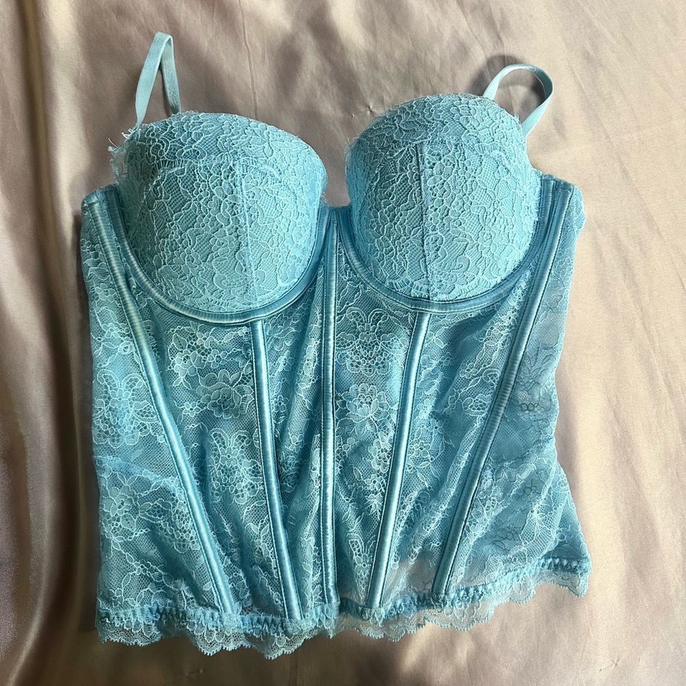 Large Blue Victoria’s Secret C Cup Bra